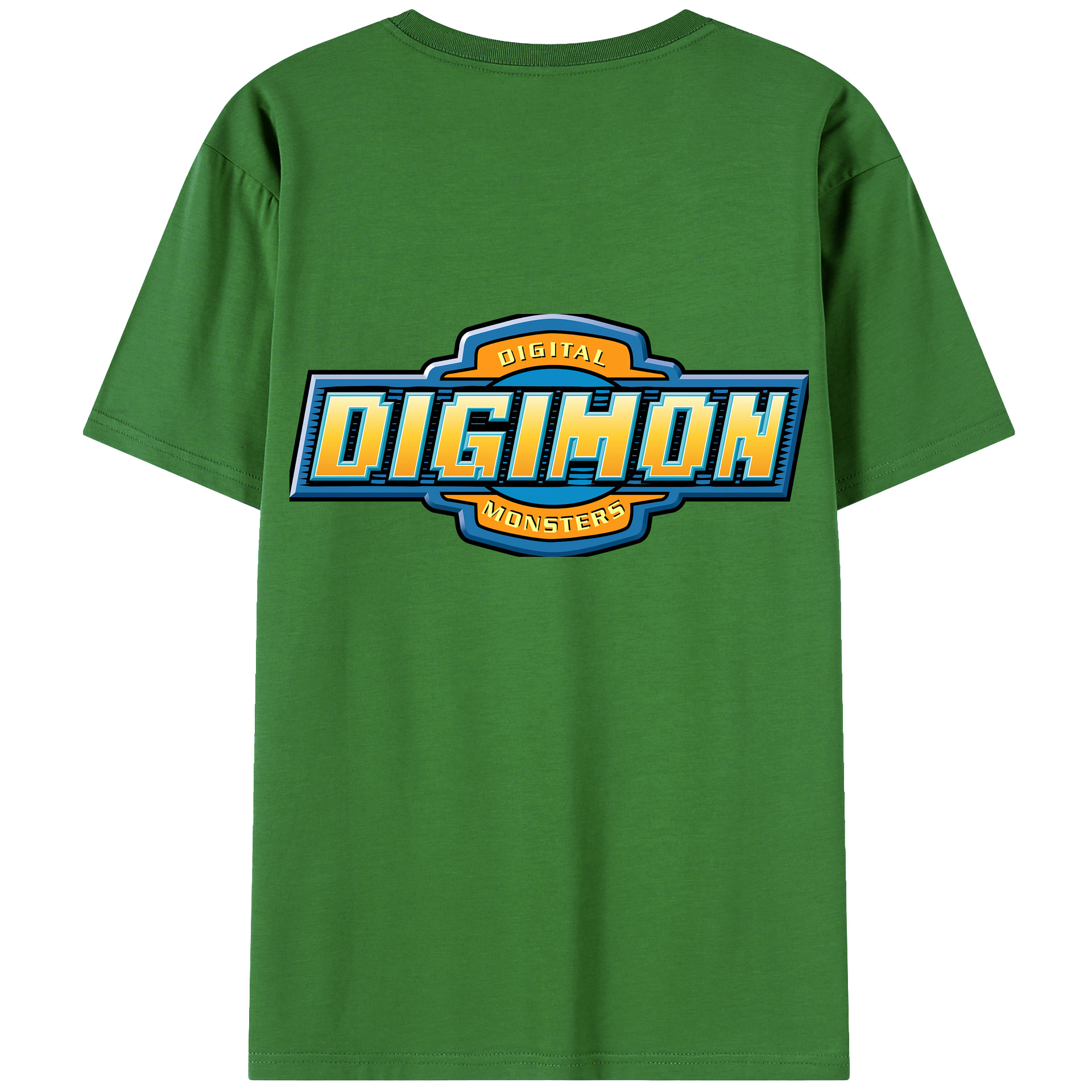 （画像用） Digimon デジタルモンスター/デジモン レディース半袖Tシャツ(バックプリント)